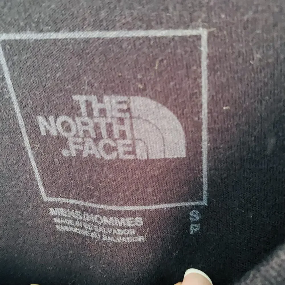 The North Face Shirt Mens Small Navy Blue Bear Graphic Short Sleeve Tee preppy